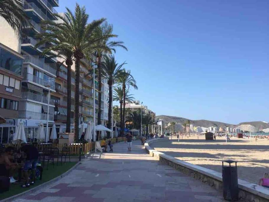 New Stylish Beach Front Apartment Кульера Экстерьер фото